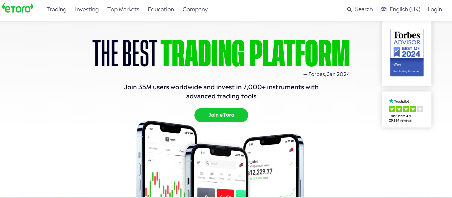 eTORO review